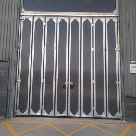 鋅鋼工業折疊門